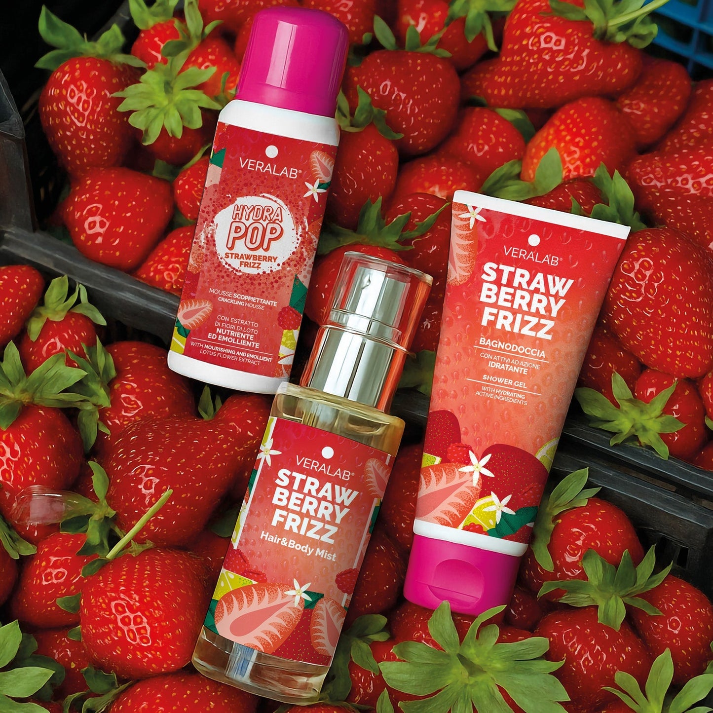 STRAWBERRY FRIZZ – TRAVEL READY KIT